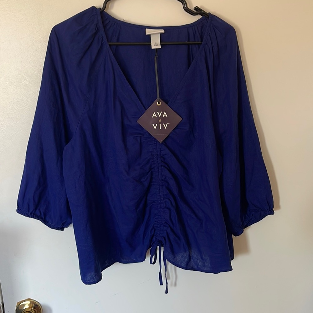 Ava and Viv Blouse